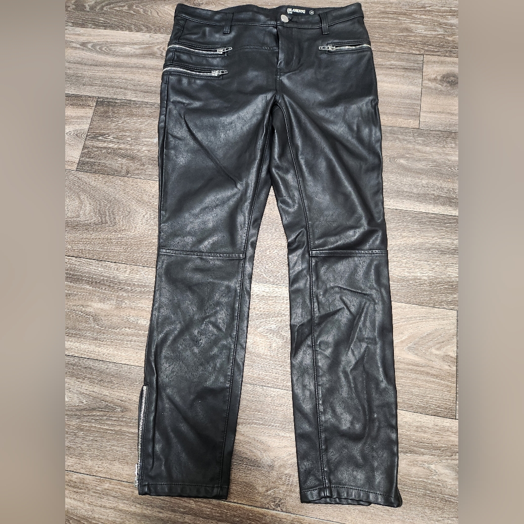 Nwt Blank Nyc Vegan Faux Leather Skinny Pants (Women's Size 28)